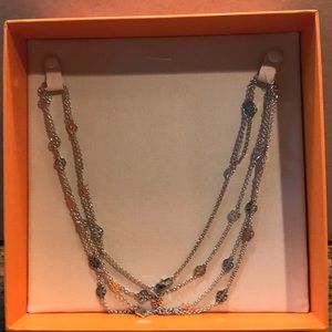 Tory Burch triple strand necklace